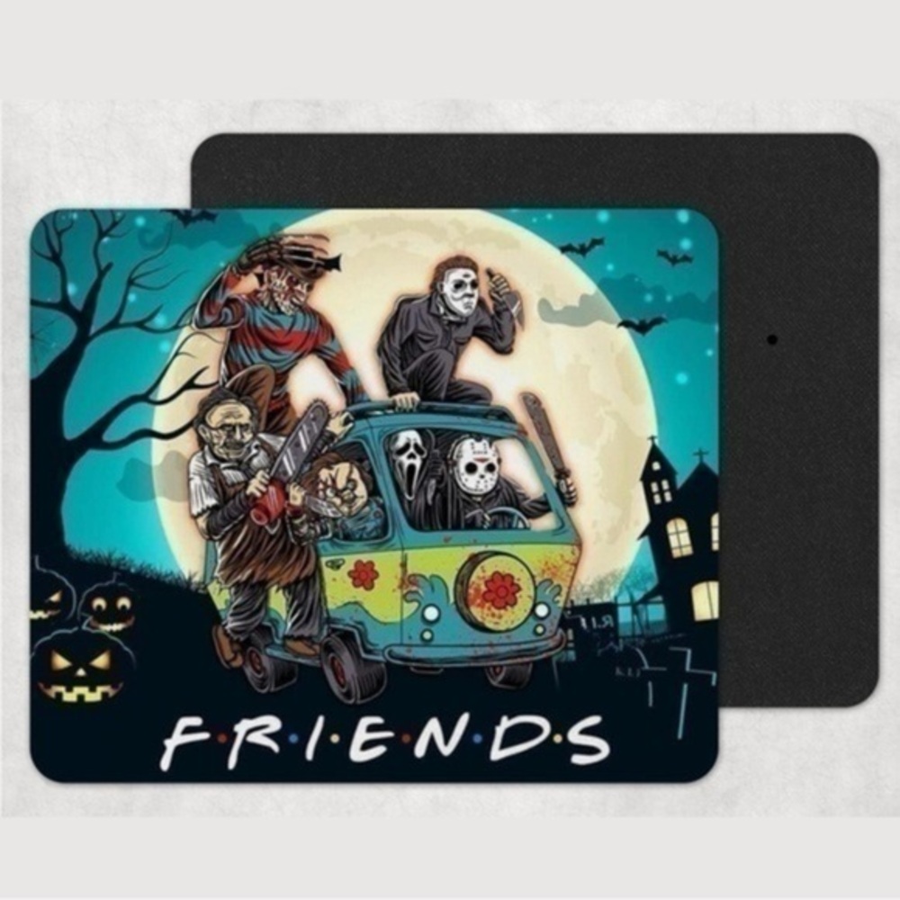 Halloween Friends Mouse Pad